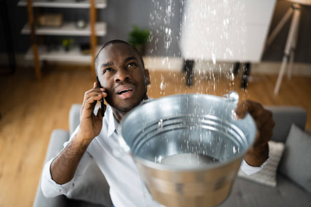 Water damage restoration process